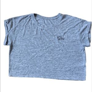 Gilly Hicks Round Neck Crop Top